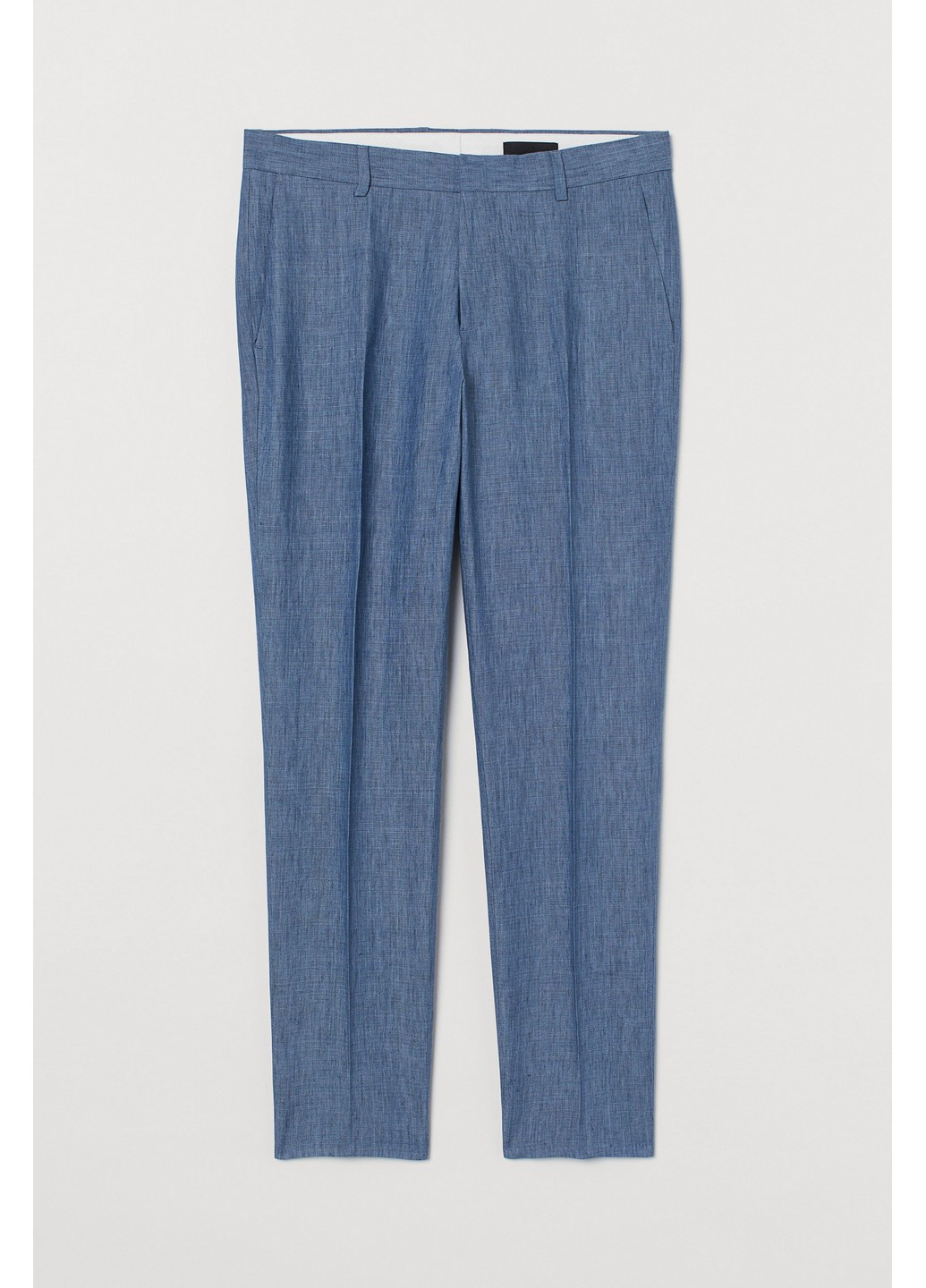 Голубые демисезонные брюки H&M