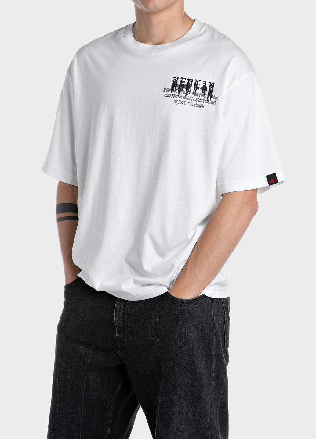 Біла футболка Replay