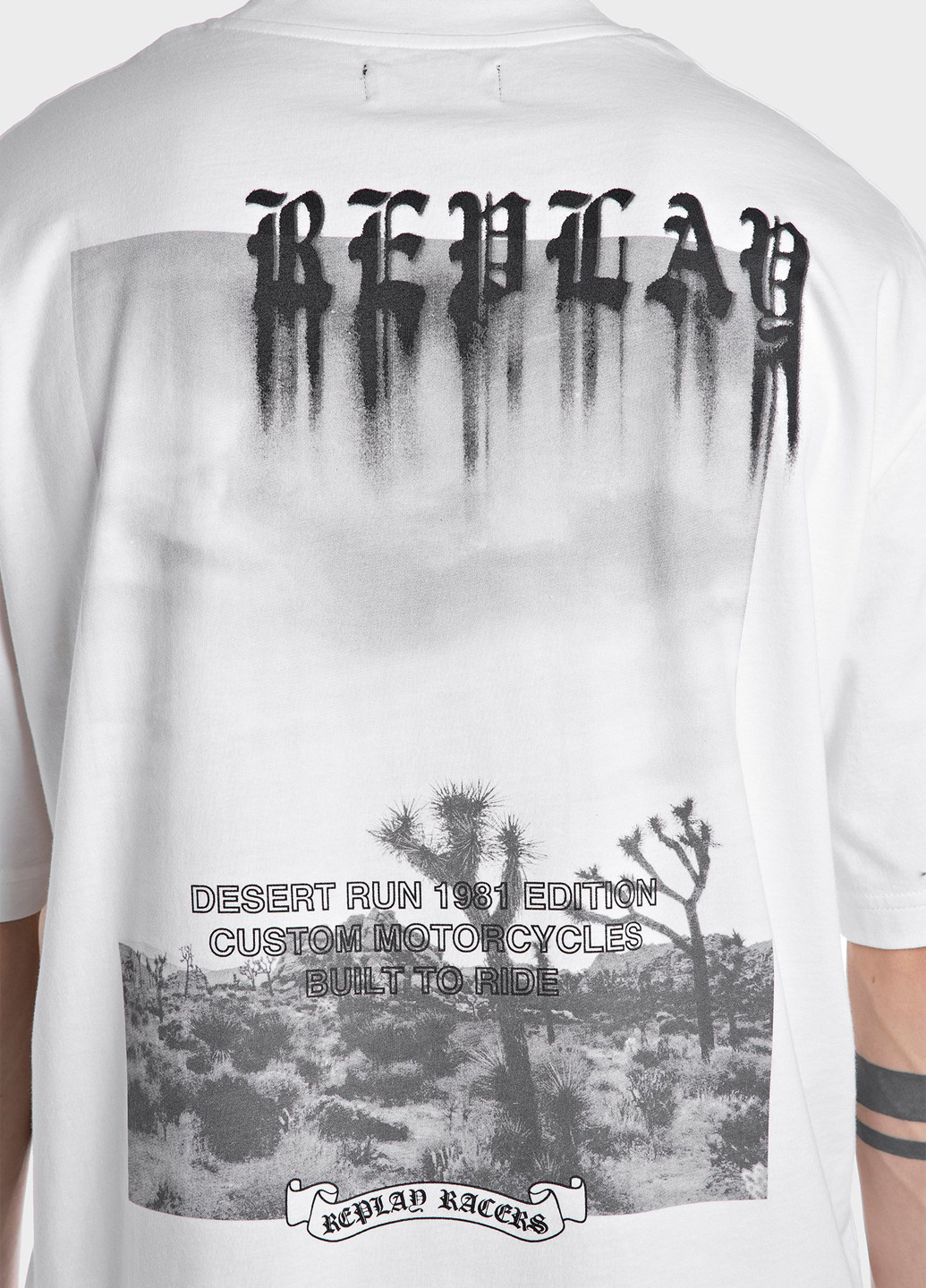 Біла футболка Replay