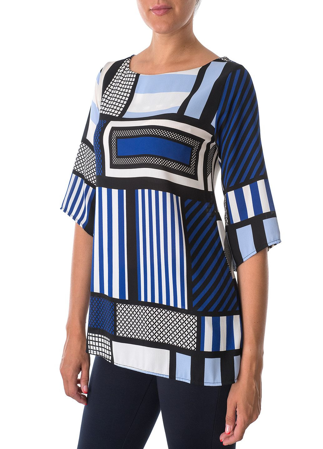 Комбинированная блуза Miss Miss