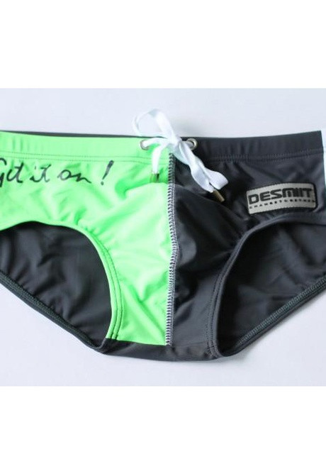 Мужские зеленые пляжные мужские купальные плавки Desmit