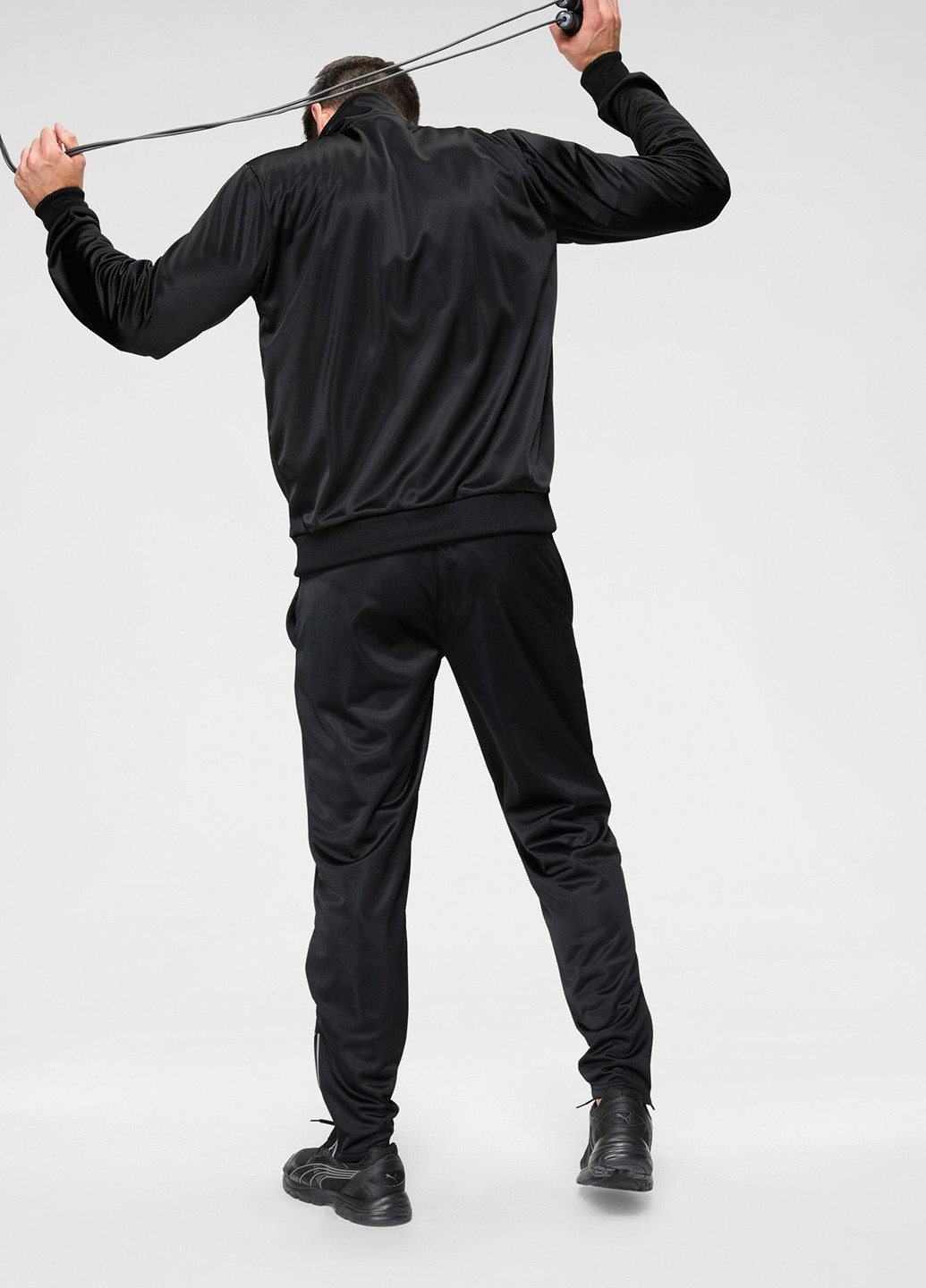 Черный демисезонный костюм (кофта, брюки) брючный Bruno Banani