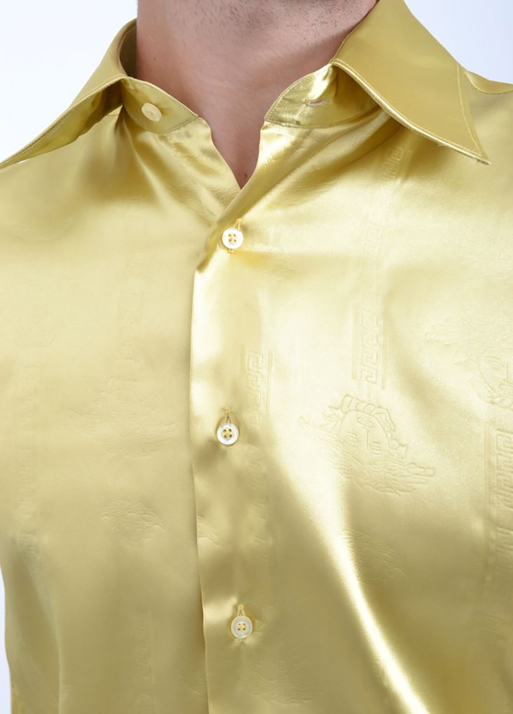 Цветная кэжуал рубашка однотонная Pier Pasonili