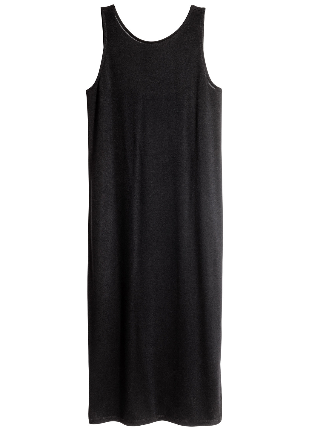 Черное кэжуал платье платье-майка H&M