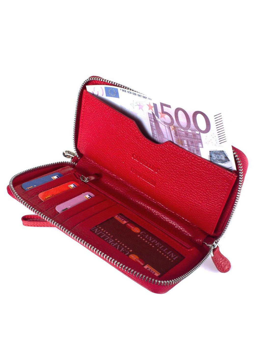 Женский кожаный кошелек 18х10,5х2 см Canpellini (255709527)
