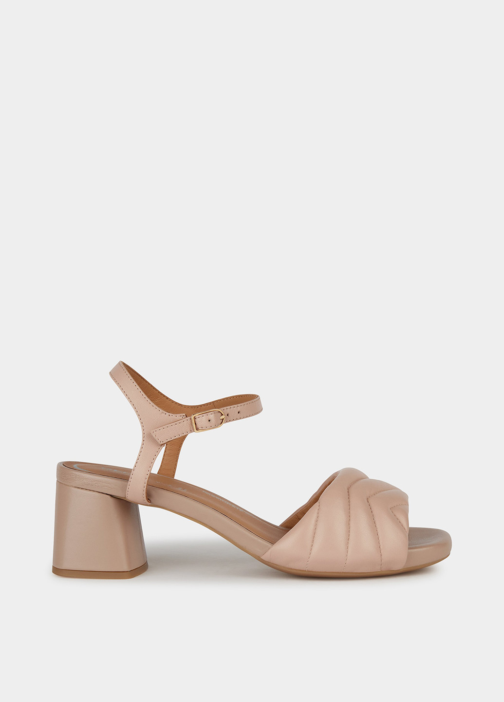 Пудровые босоножки Geox с ремешком