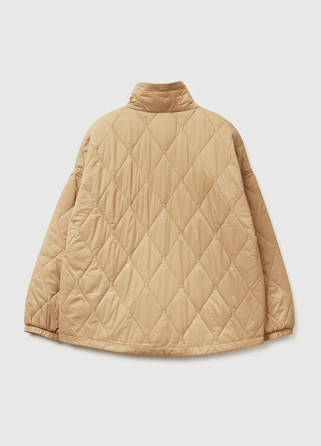 Песочная демисезонная куртка куртка-лайнер United Colors of Benetton