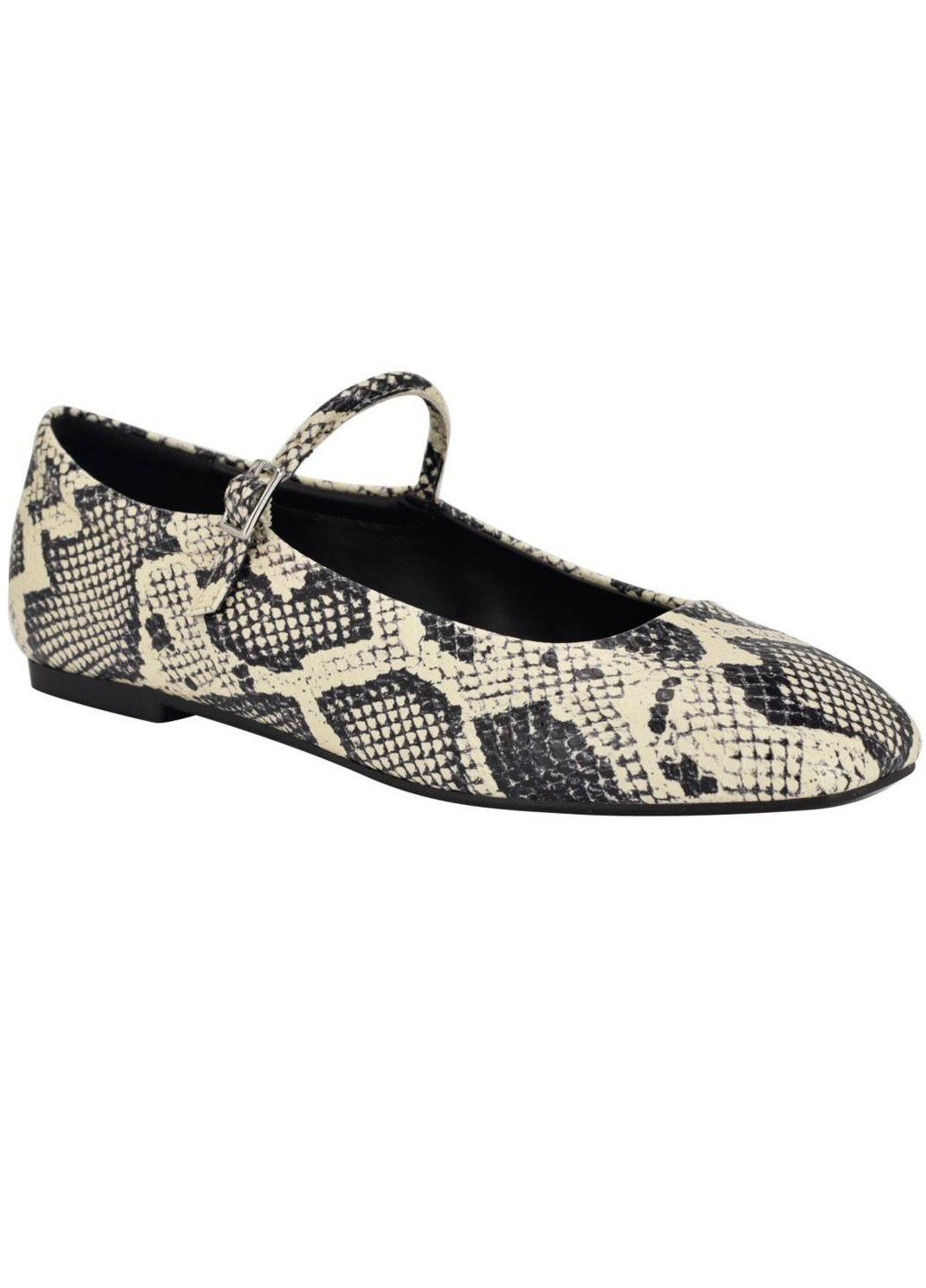 Жіночі балетки Calvin Klein | комбіновані зміїні тиснення штучна шкіра (335265374)