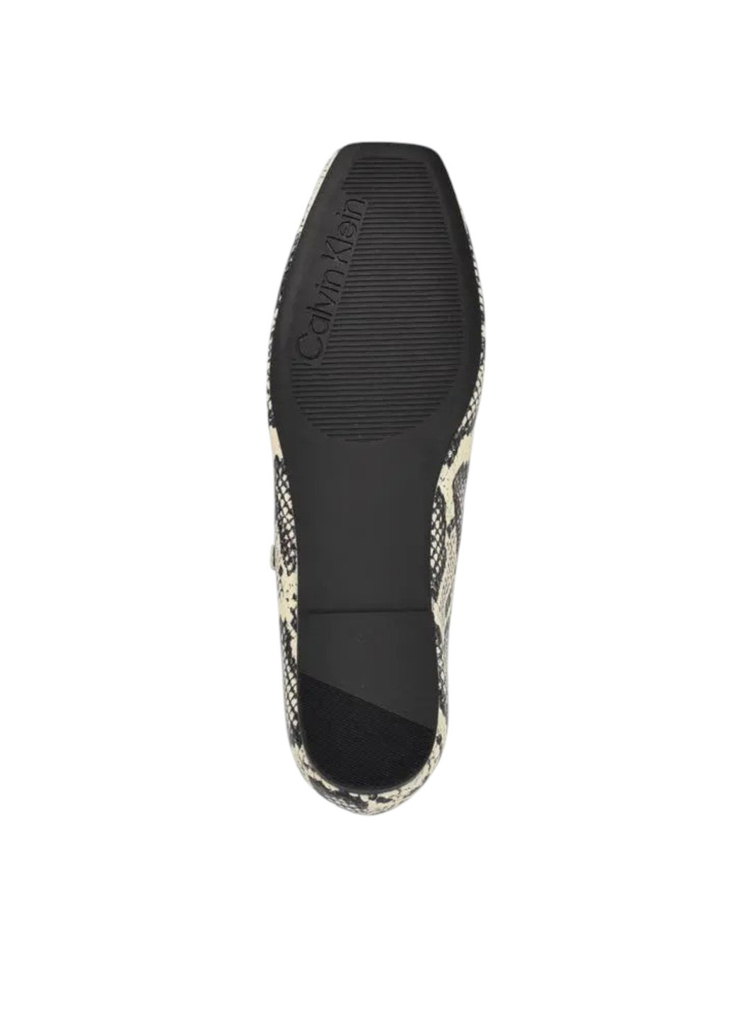 Жіночі балетки Calvin Klein | комбіновані зміїні тиснення штучна шкіра (335265374)
