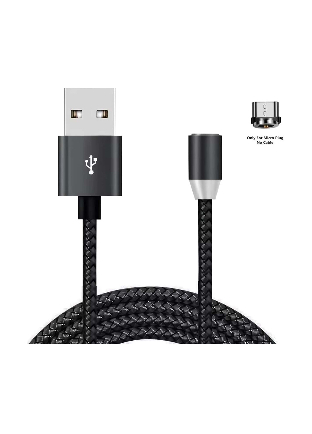 Магнитный кабель USB m Micro USB 1 м Magneto Black (m MGNT-BK) XoKo sc-355 (132572851)