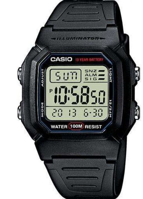 Часы наручные Collection W-800H-1AVES спортивные Casio (253010925)