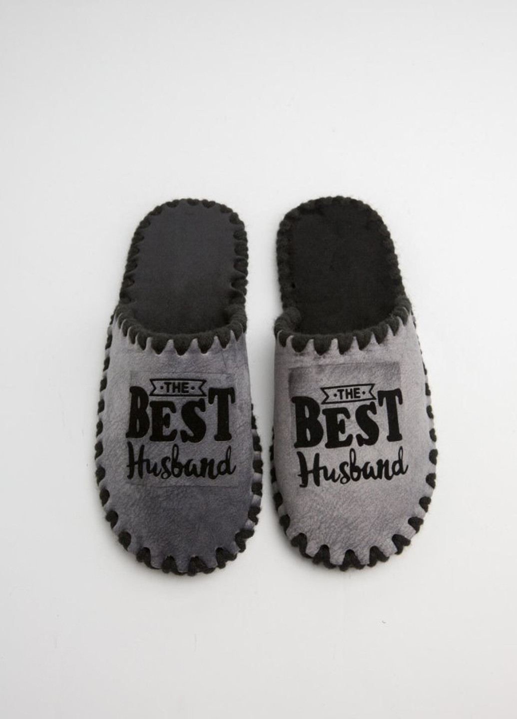 Серые тапочки Family Story