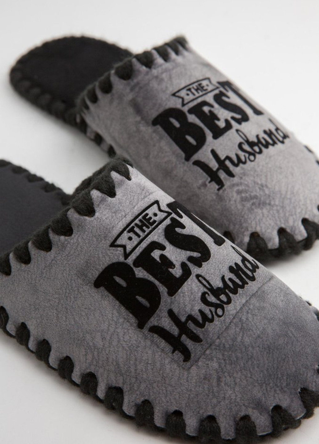 Серые тапочки Family Story