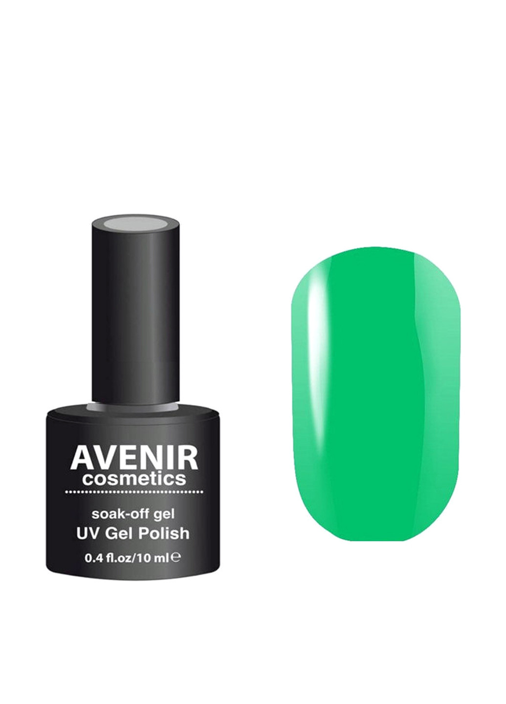 Гель-лак для нігтів Soak-Off UV Color Gel №122 М'ятний AVENIR Cosmetics (88096378)