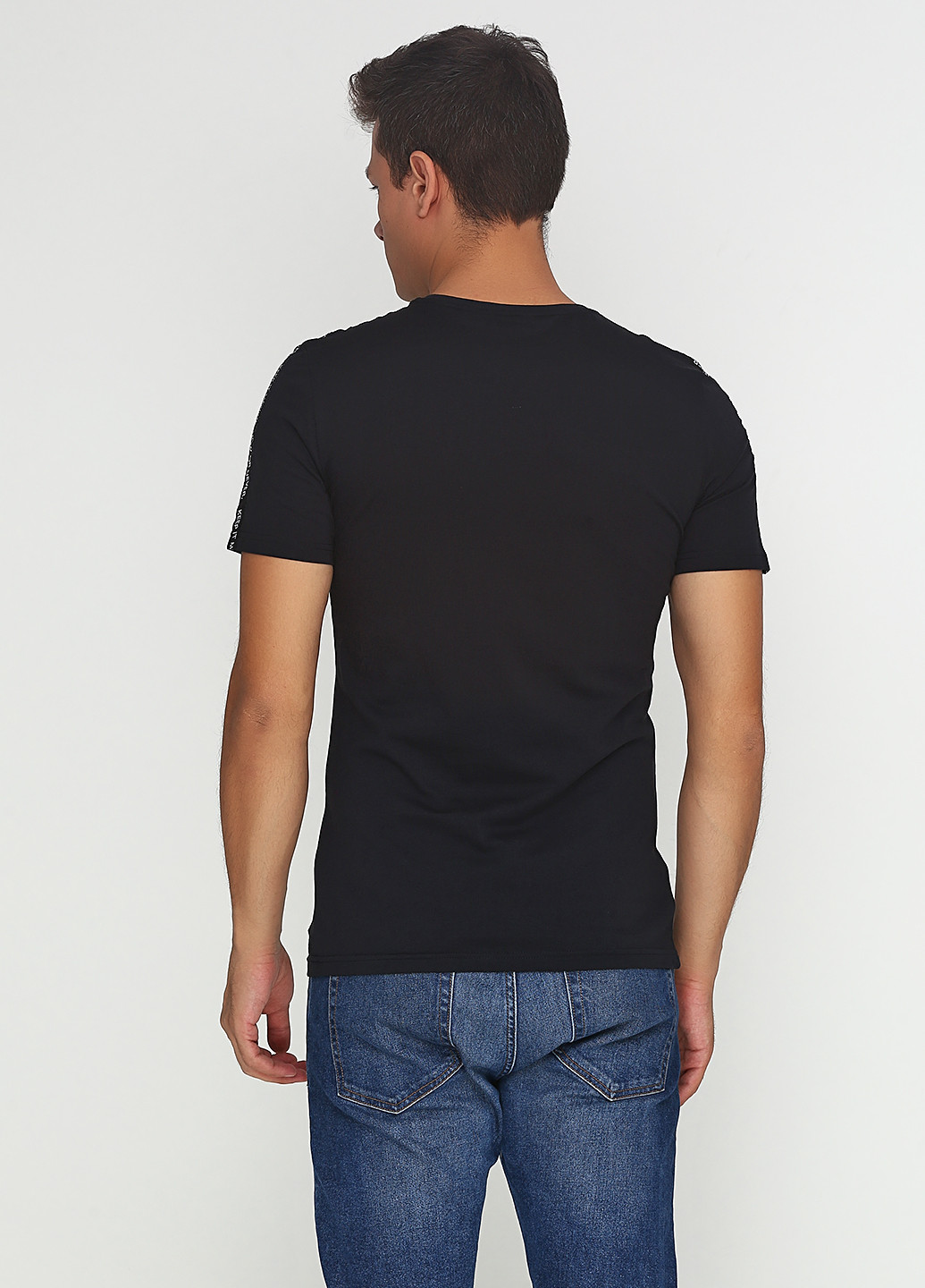 Черная футболка с коротким рукавом Casual Friday