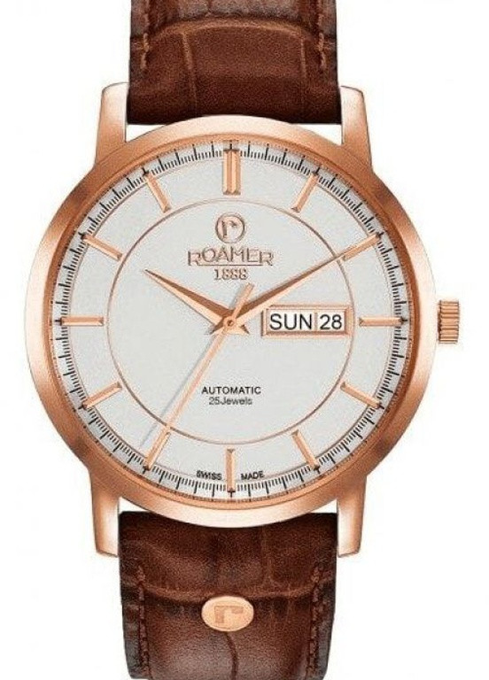Чоловічі Годинники 570637 49 15 05 механічні класичні Roamer (226704174)