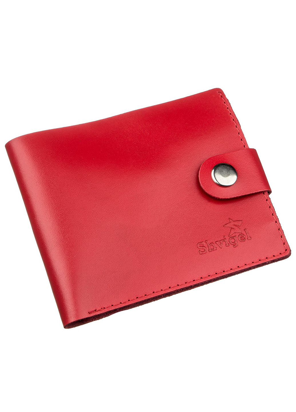 Женский кожаный кошелек 10,5х9х0,5 см Shvigel (252127707)
