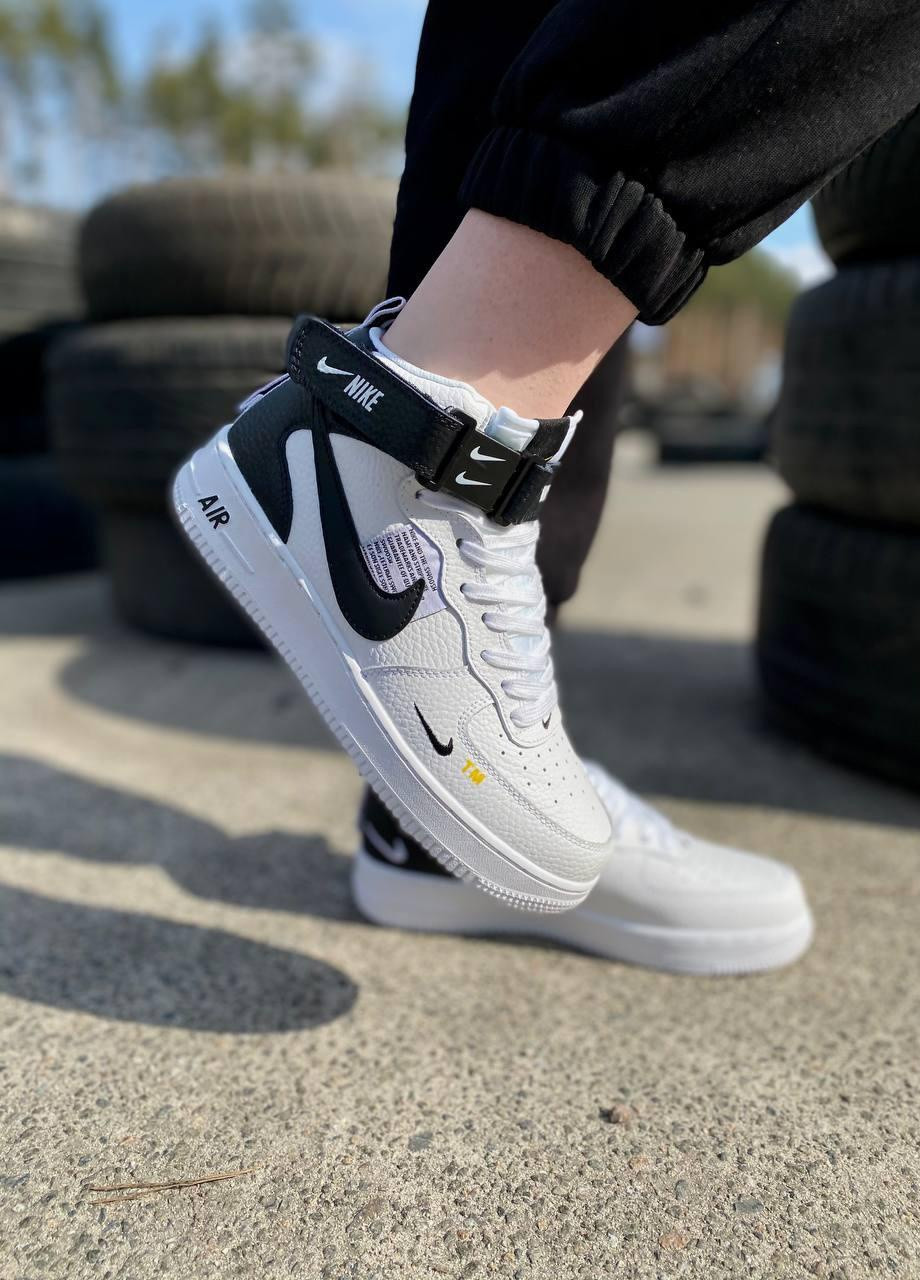 No Brand Copy Nike Air Force 1 07 Lv8 Ultra White Black 3 253458876
