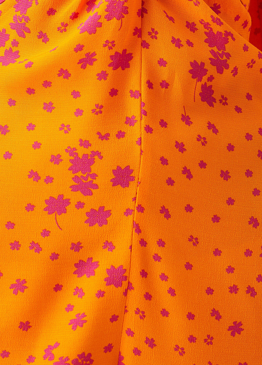 Комбинезон KOTON комбинезон-шорты цветочный оранжевый кэжуал вискоза