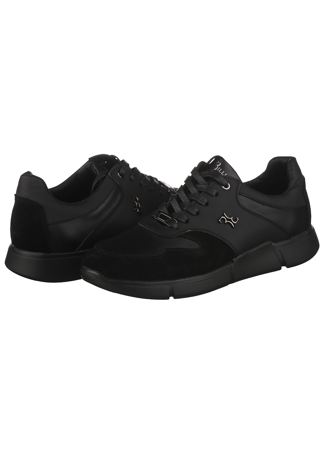 Черные демисезонные кроссовки m-137 Trendy