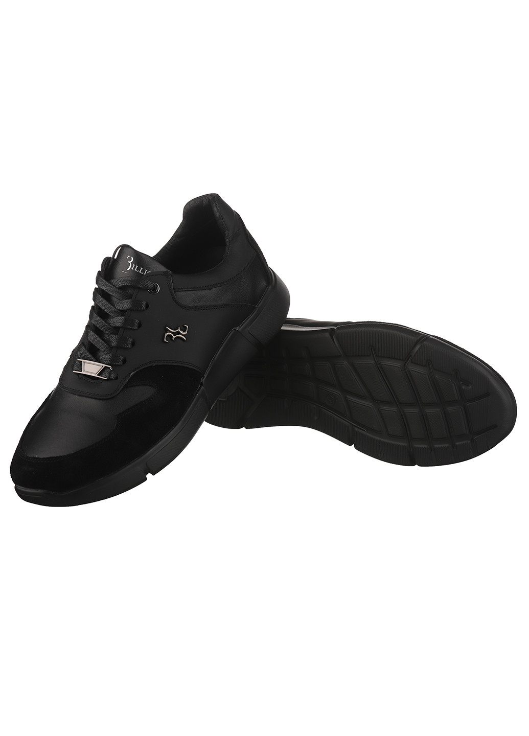 Черные демисезонные кроссовки m-137 Trendy