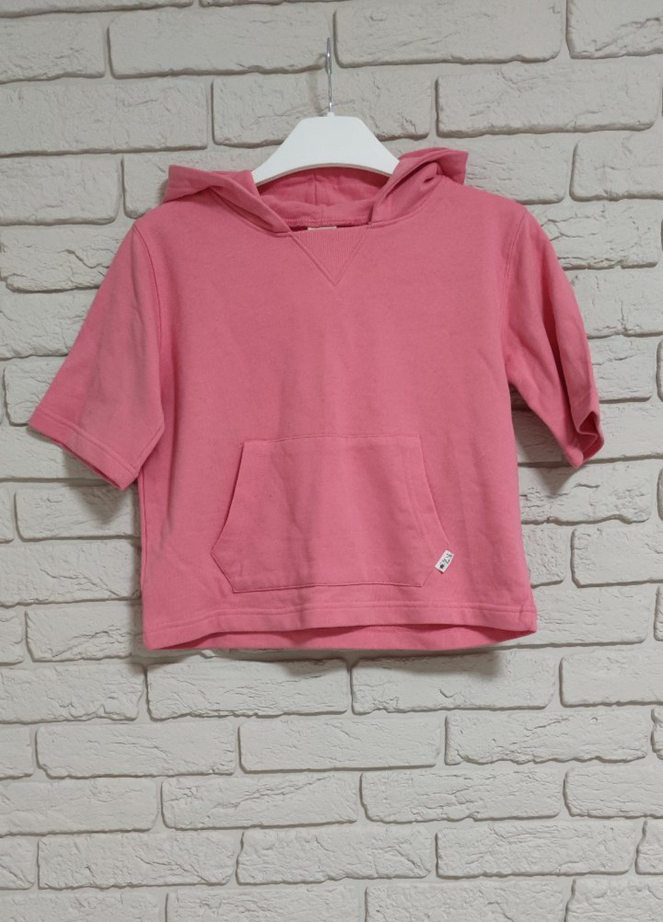 Розовая летняя футболка ZY