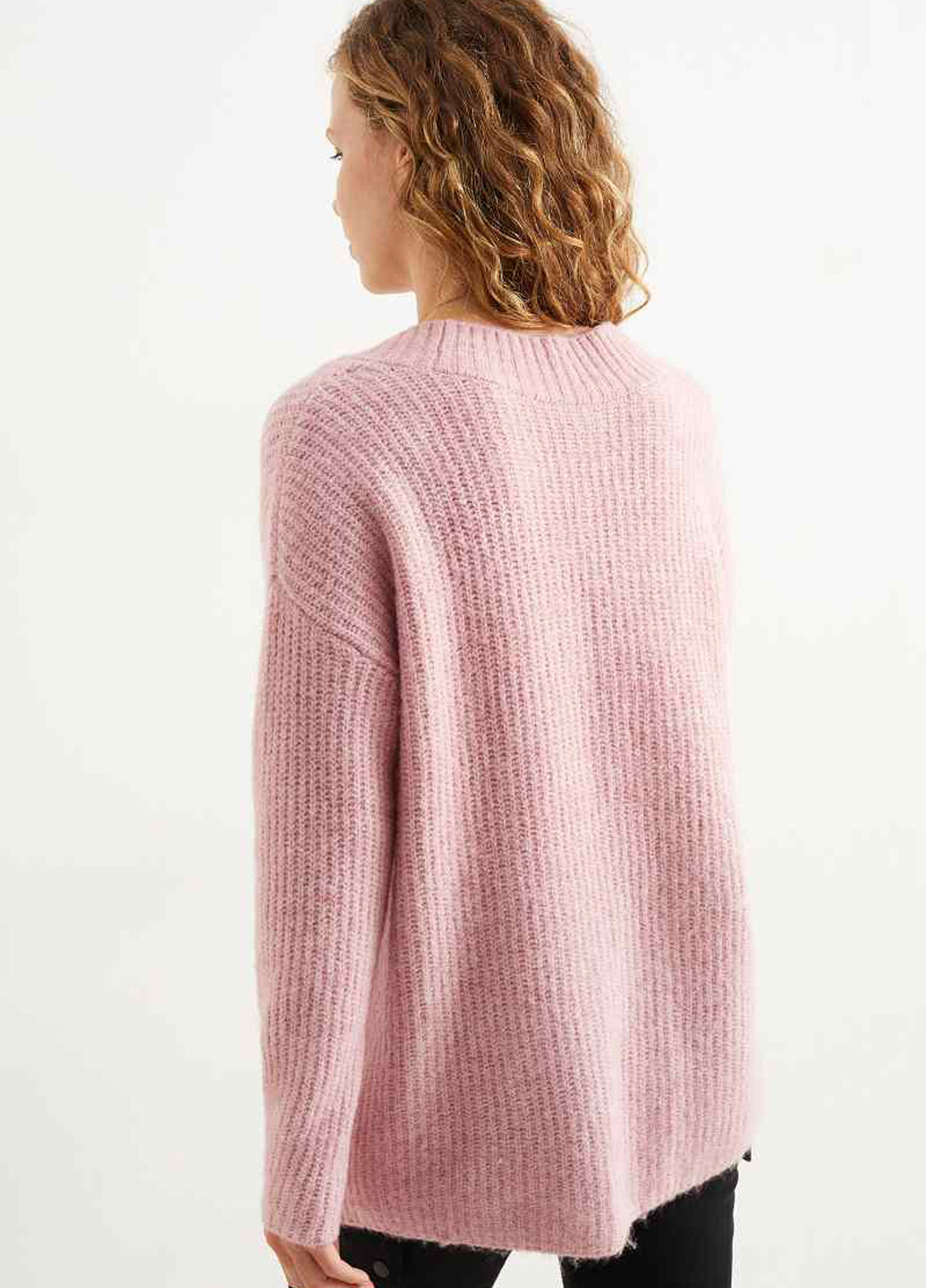 Пудровый демисезонный пуловер пуловер C&A