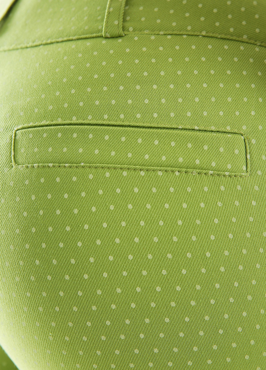 Штани Art Style Leggings завужені горошок лимонно-зелені кежуали