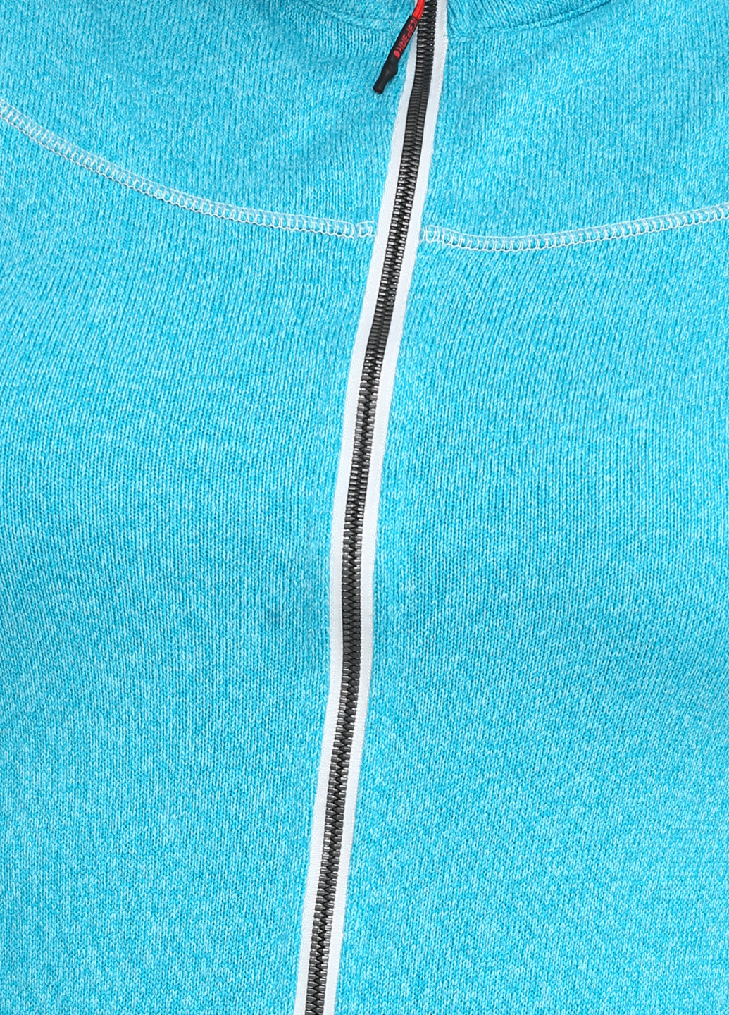 Кофта Icepeak с длинным рукавом меланж голубая спортивная