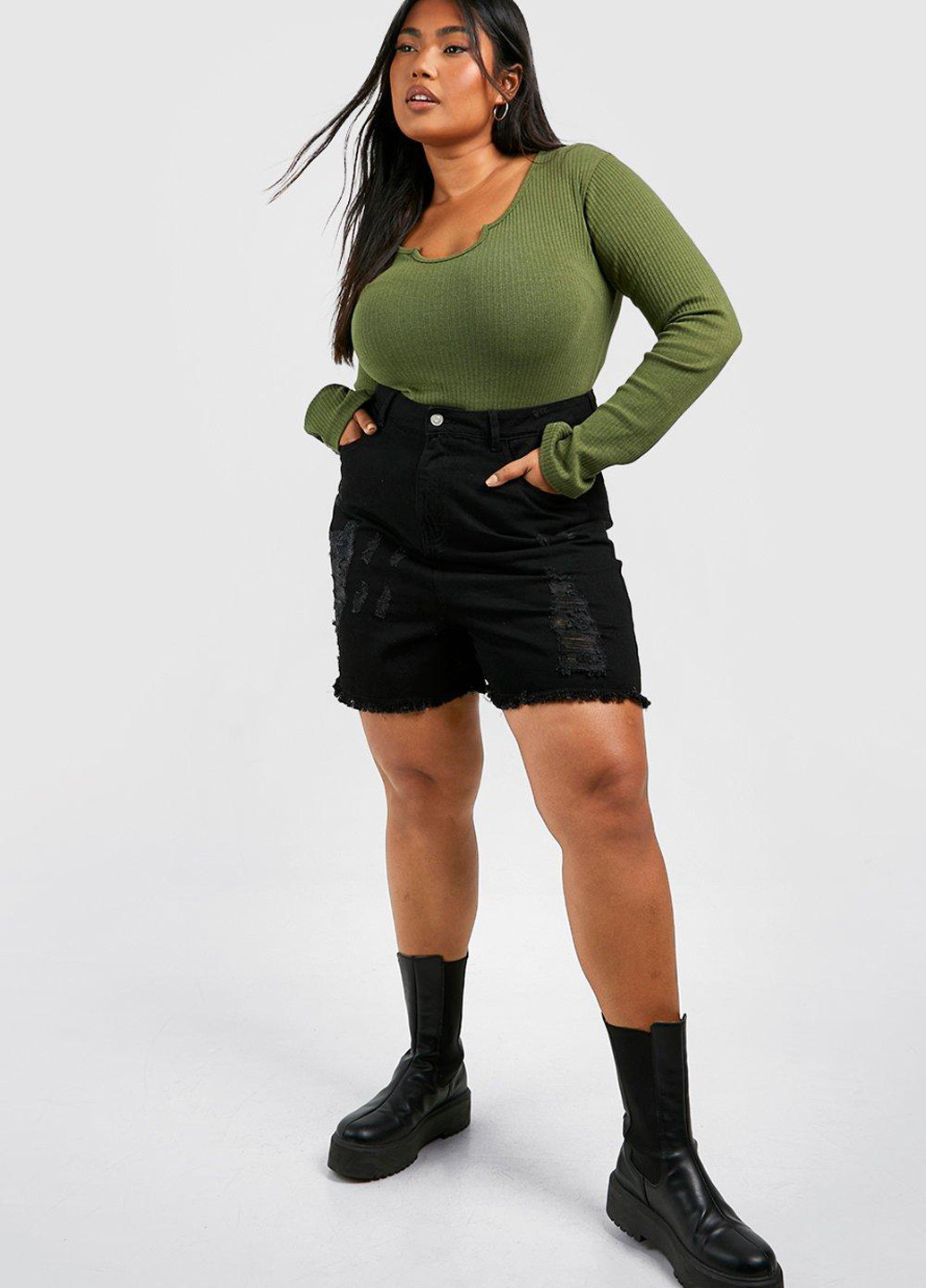 Шорты Boohoo (340268776)