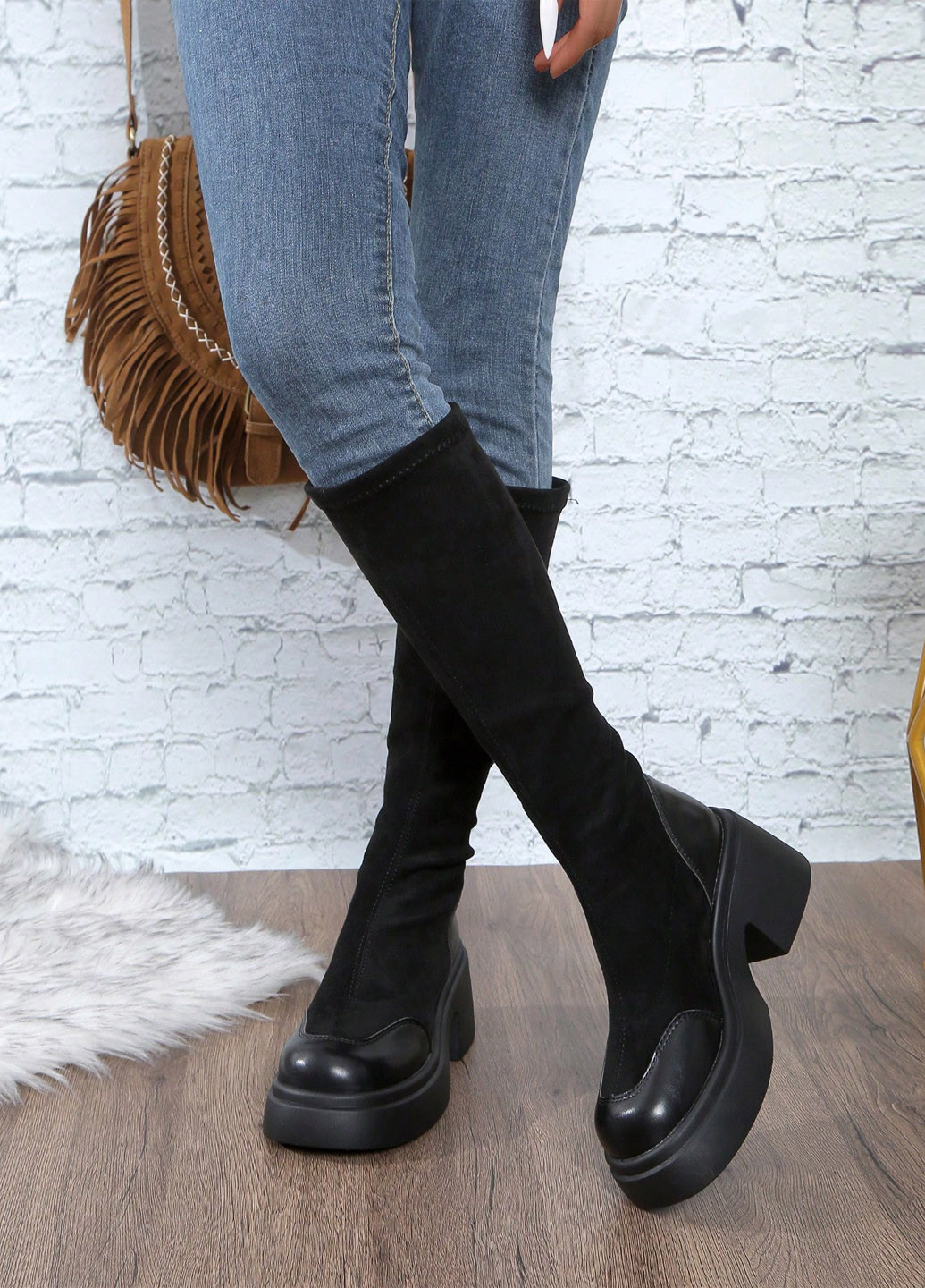 Осенние сапоги SHEIN