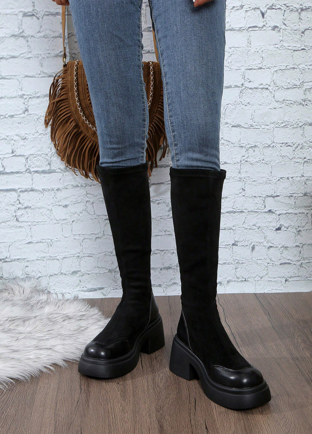 Осенние сапоги SHEIN