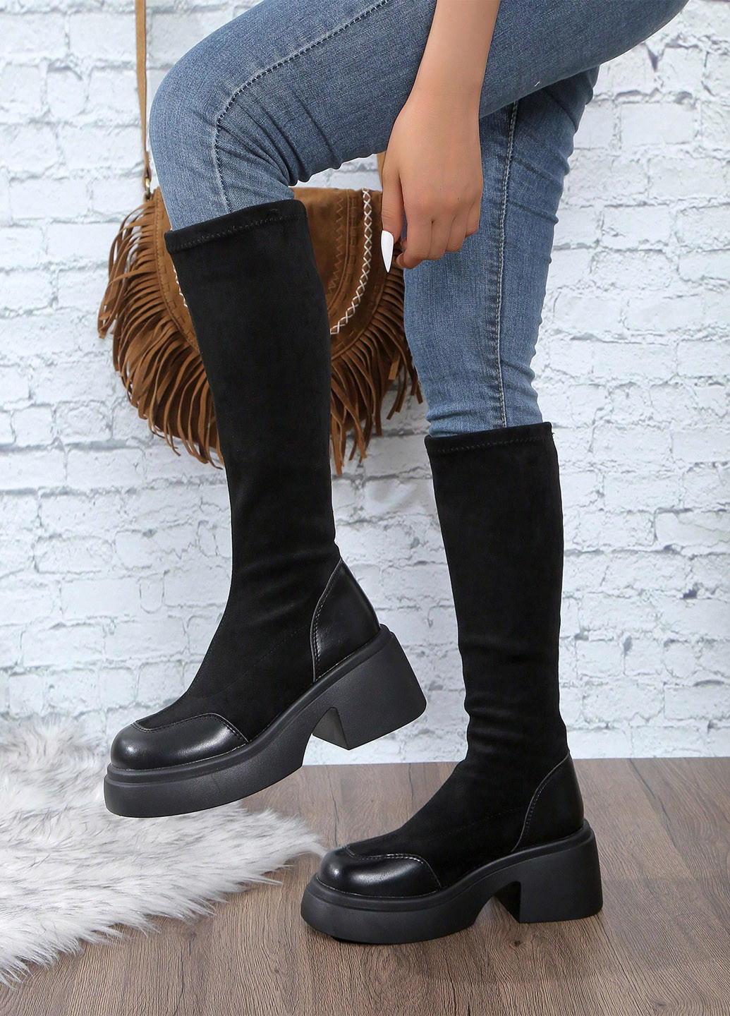 Осенние сапоги SHEIN