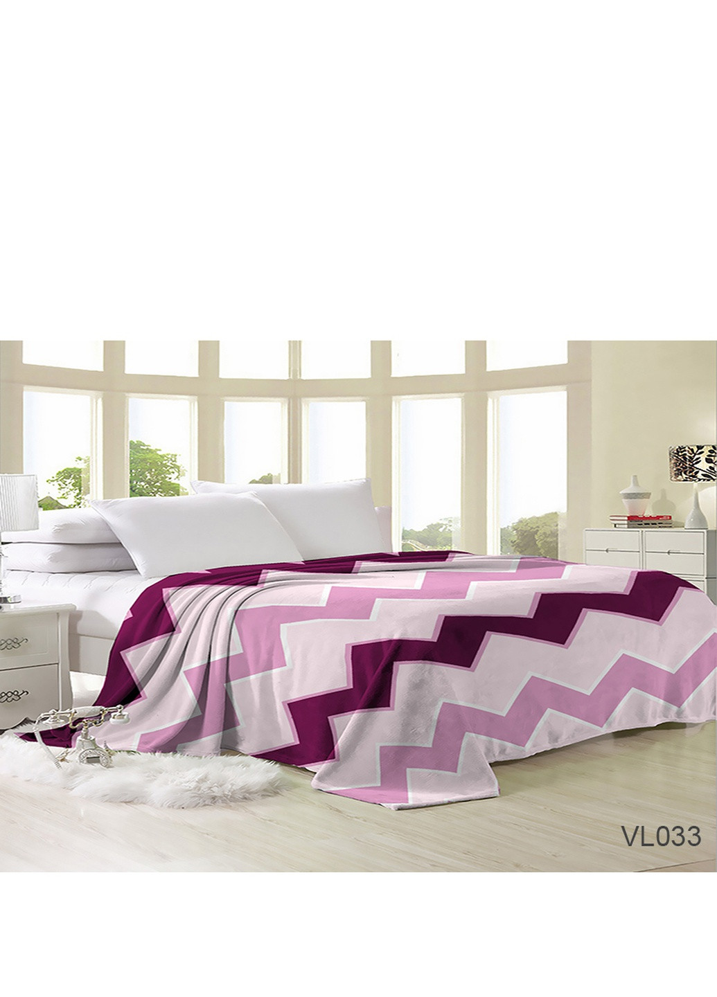 Плед мікрофібра 200х220 см ТМ TAG (252155413)