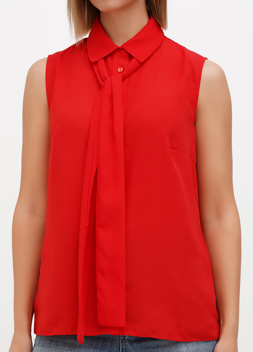 Красная блуза Sassofono Club