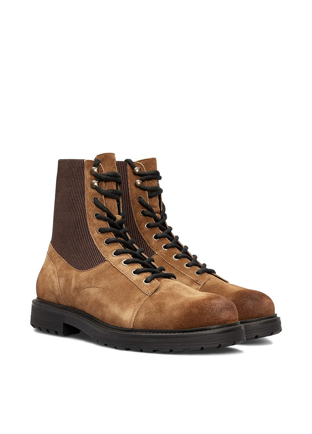 Коричневые зимние ботинки Diesel