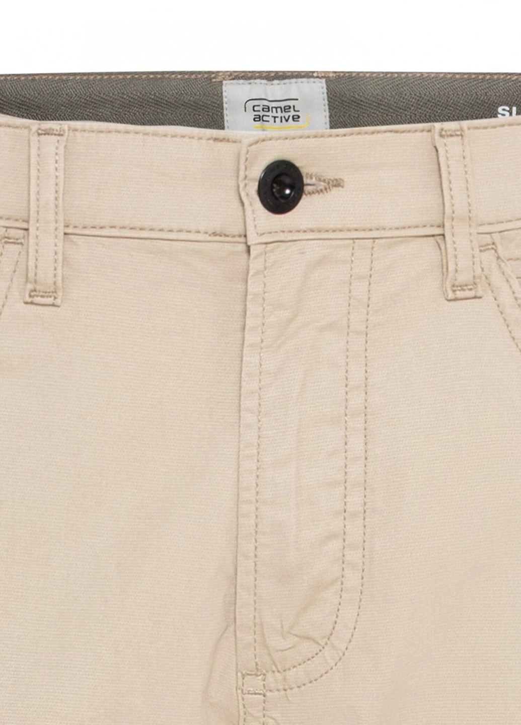 Кофейные демисезонные зауженные джинсы Pants 5-Pocket Camel Active