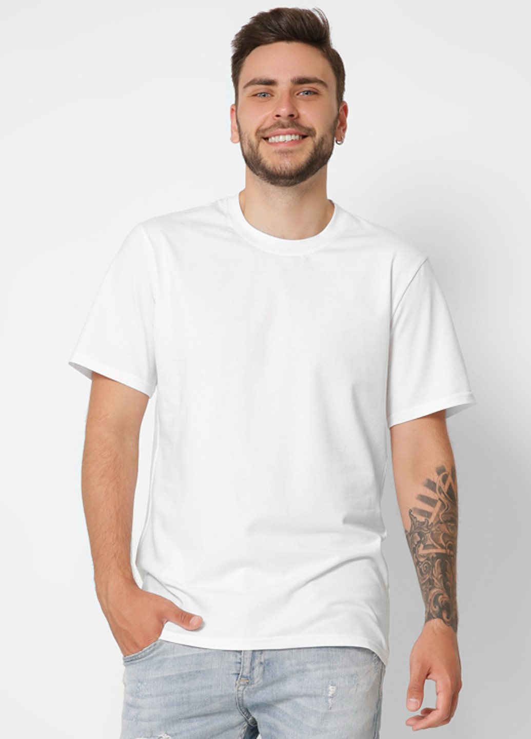 Біла футболка CRC