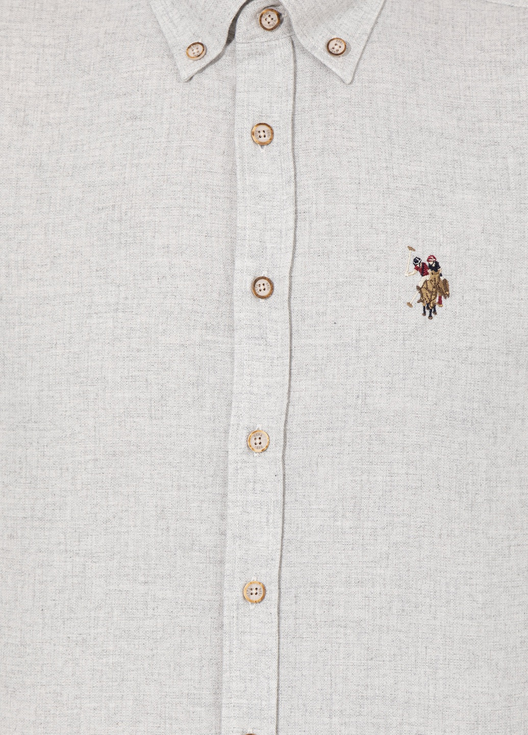 Молочная рубашка U.S. Polo Assn.