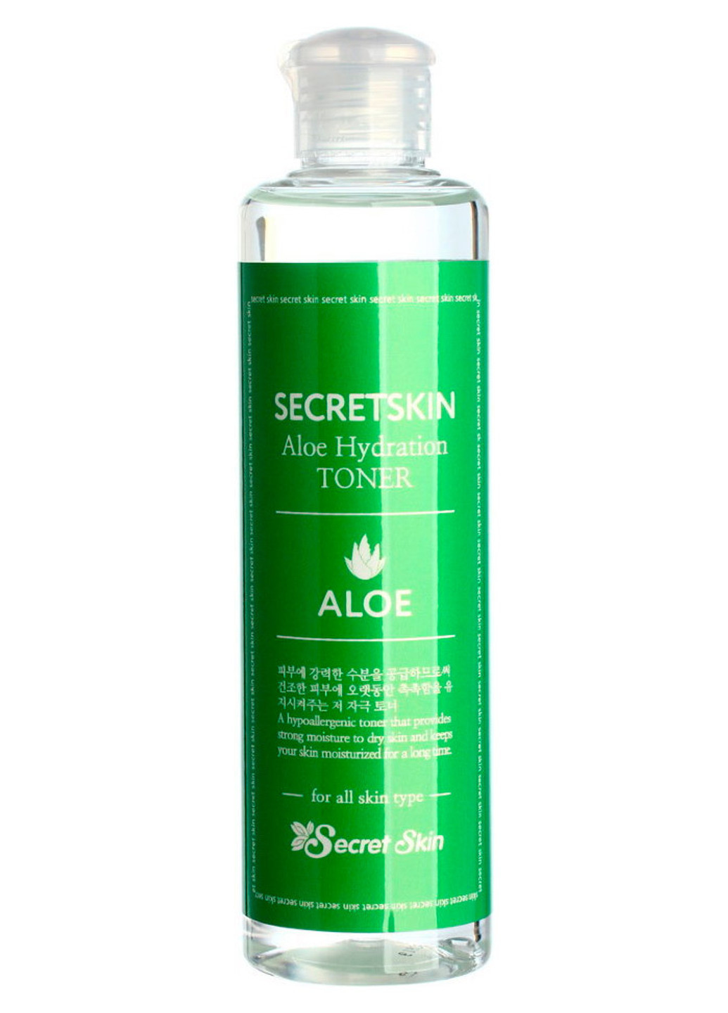 Тонер для лица с экстрактом алоэ Aloe Hydration Toner, 250 мл Secret Skin (202165313)