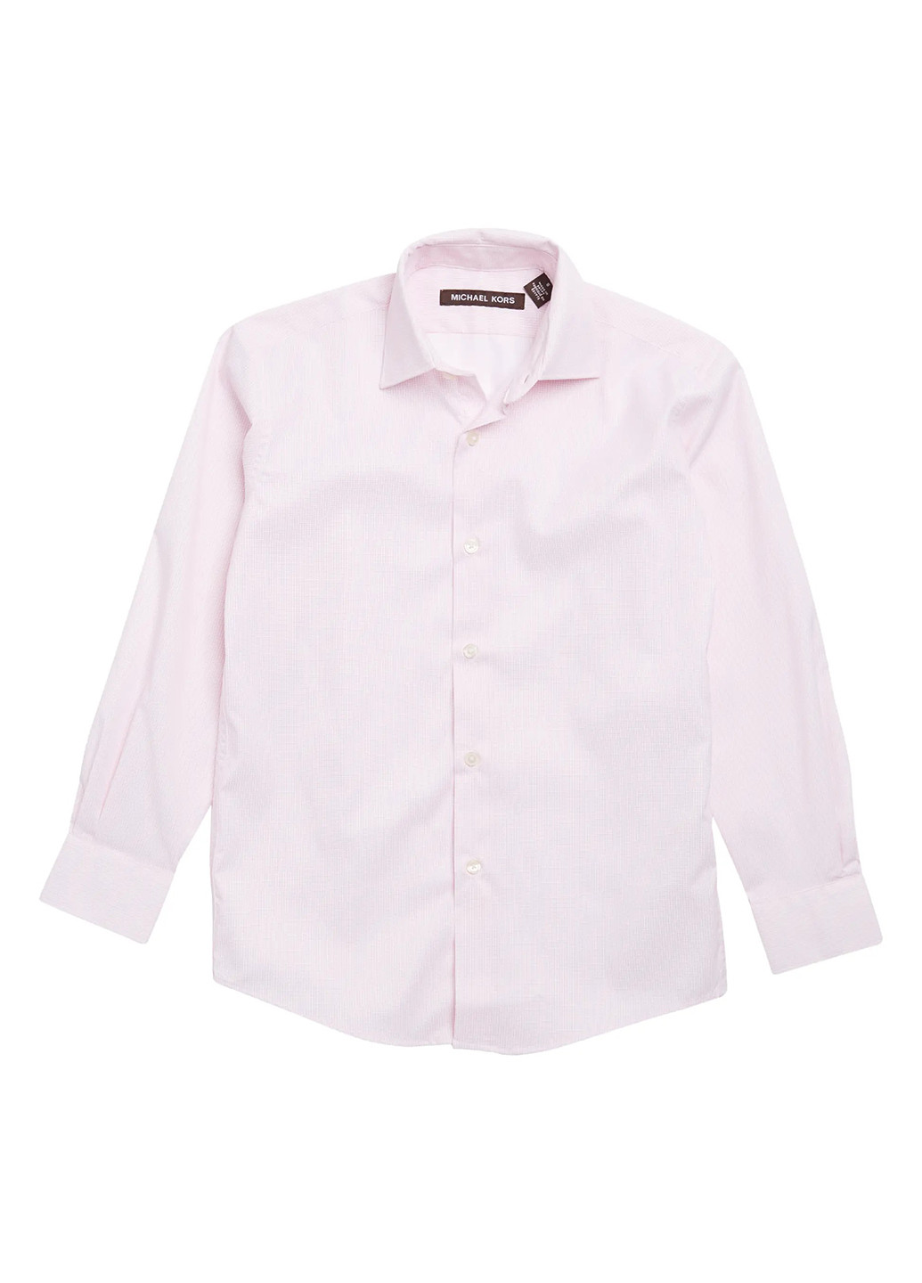 Светло-розовая кэжуал рубашка однотонная Michael Kors