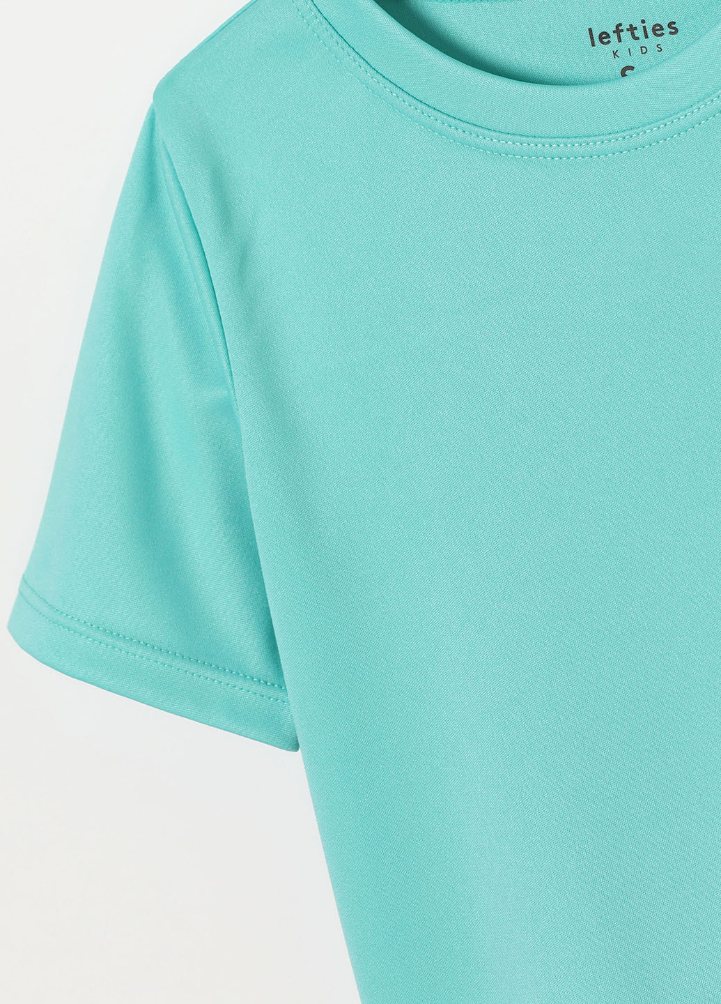 Мятная летняя футболка Lefties