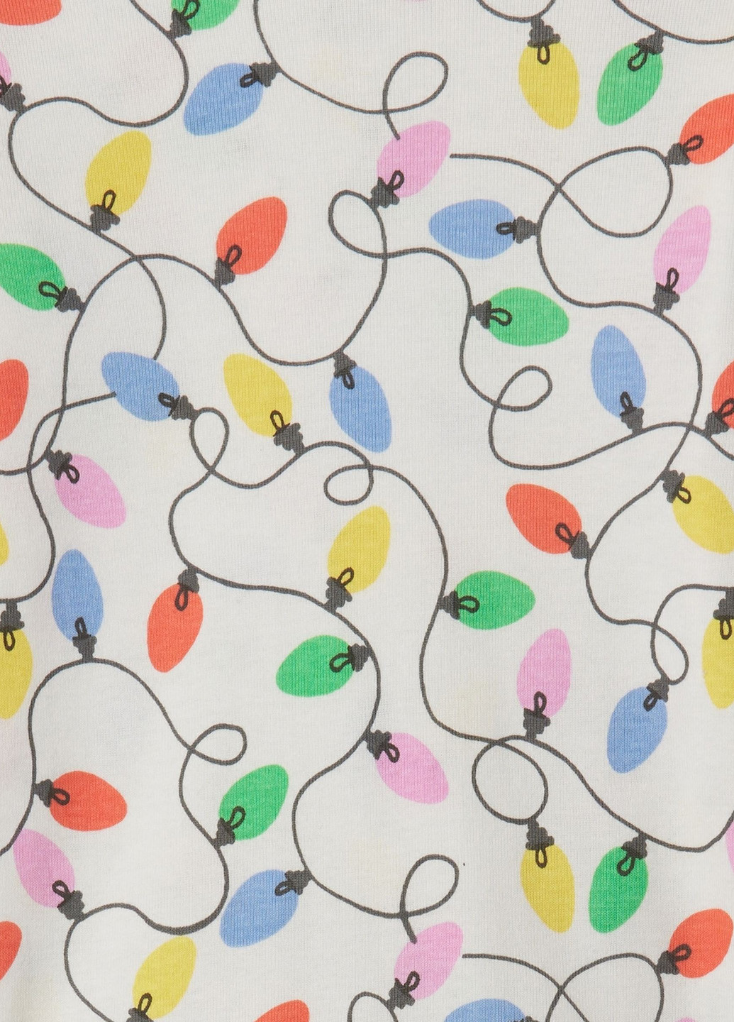 Белая всесезон пижама (лонгслив, брюки) лонгслив + брюки Gap