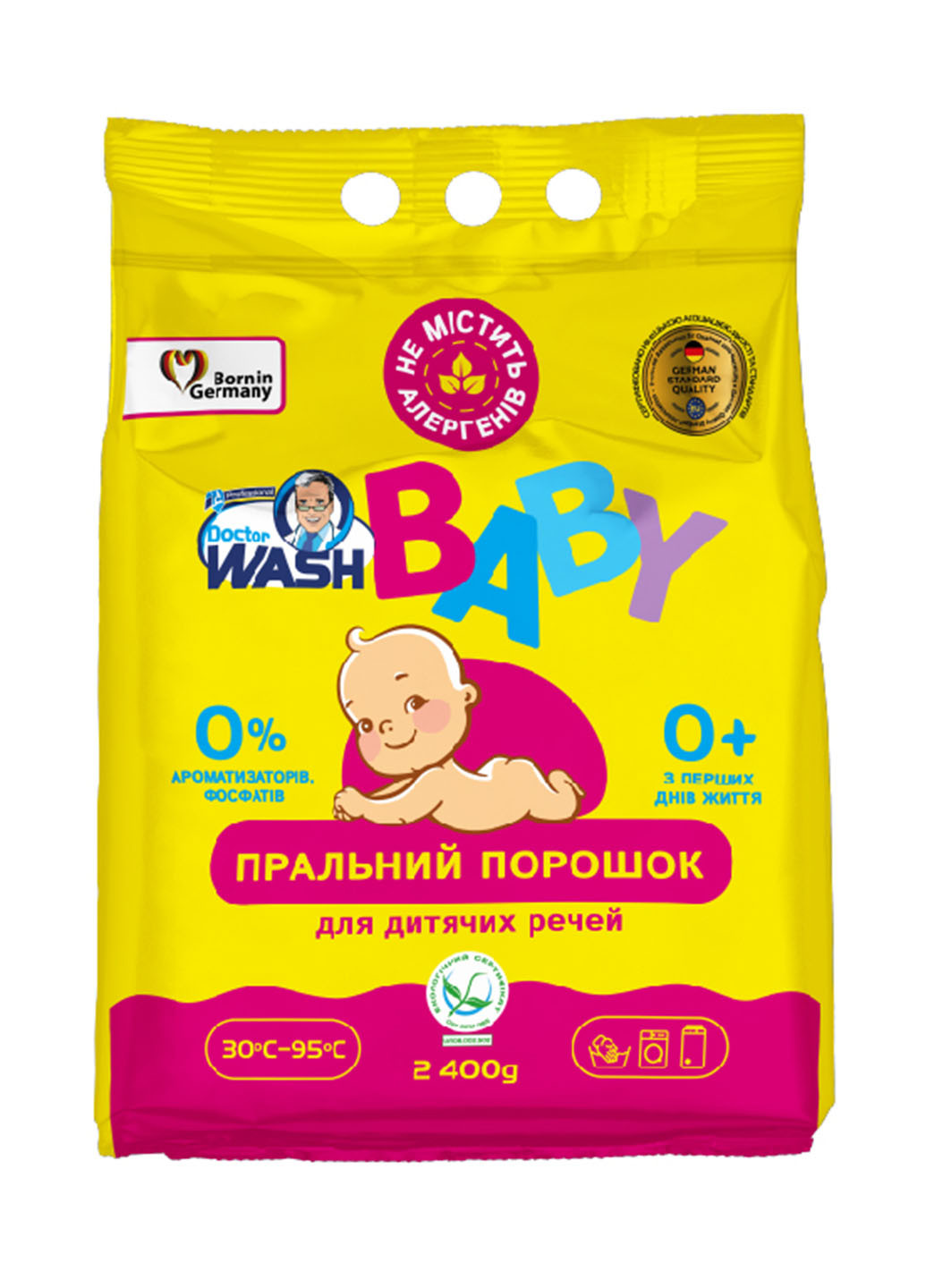 Стиральный порошок Baby 2.4 кг Doctor Wash (254211697)