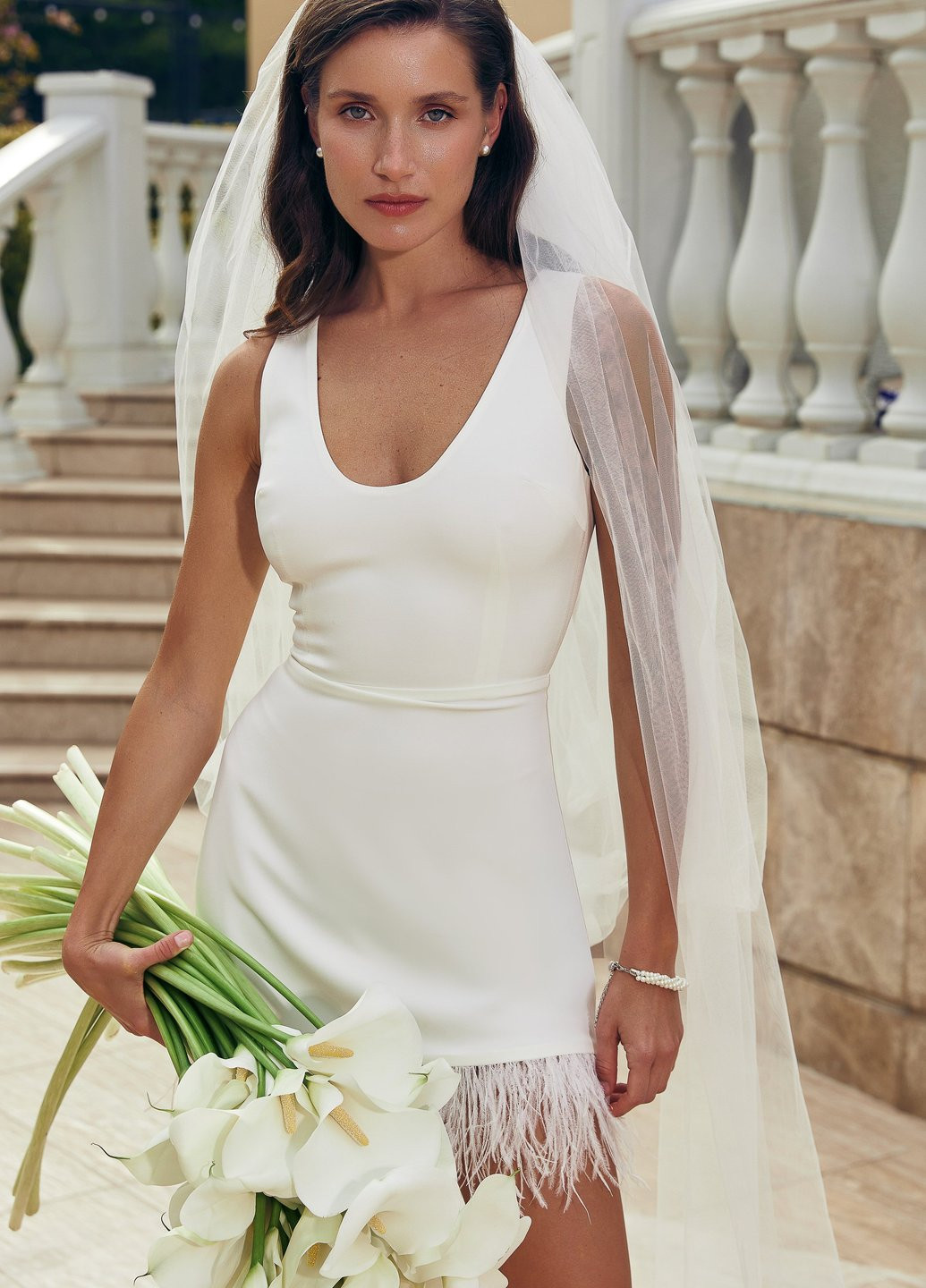 Молочна святковий сукня сукня-майка Gepur однотонна