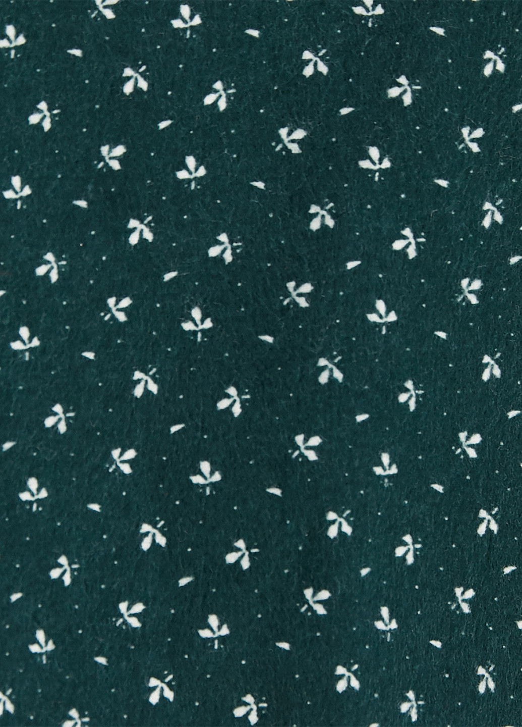 Темно-зеленая кэжуал цветочной расцветки юбка KOTON клешированная