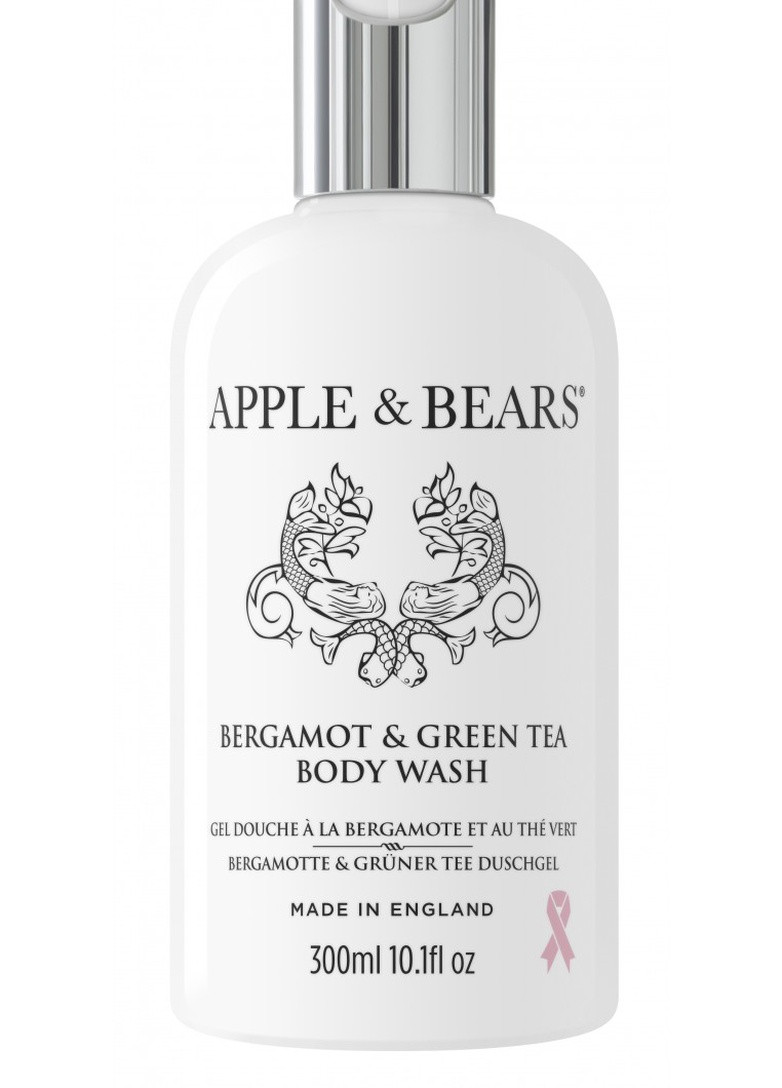 Гель для душа Бергамот и Зеленый чай 300 мл Apple&Bears ab1300 (244580541)