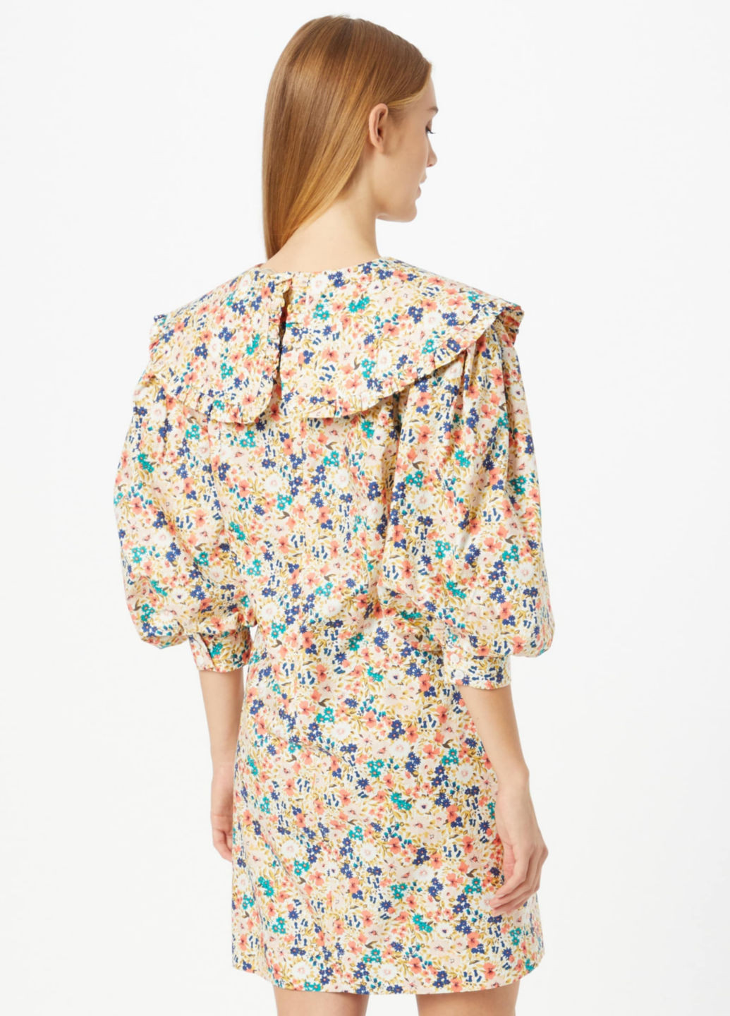 Комбинированное кэжуал платье Love Copenhagen с цветочным принтом