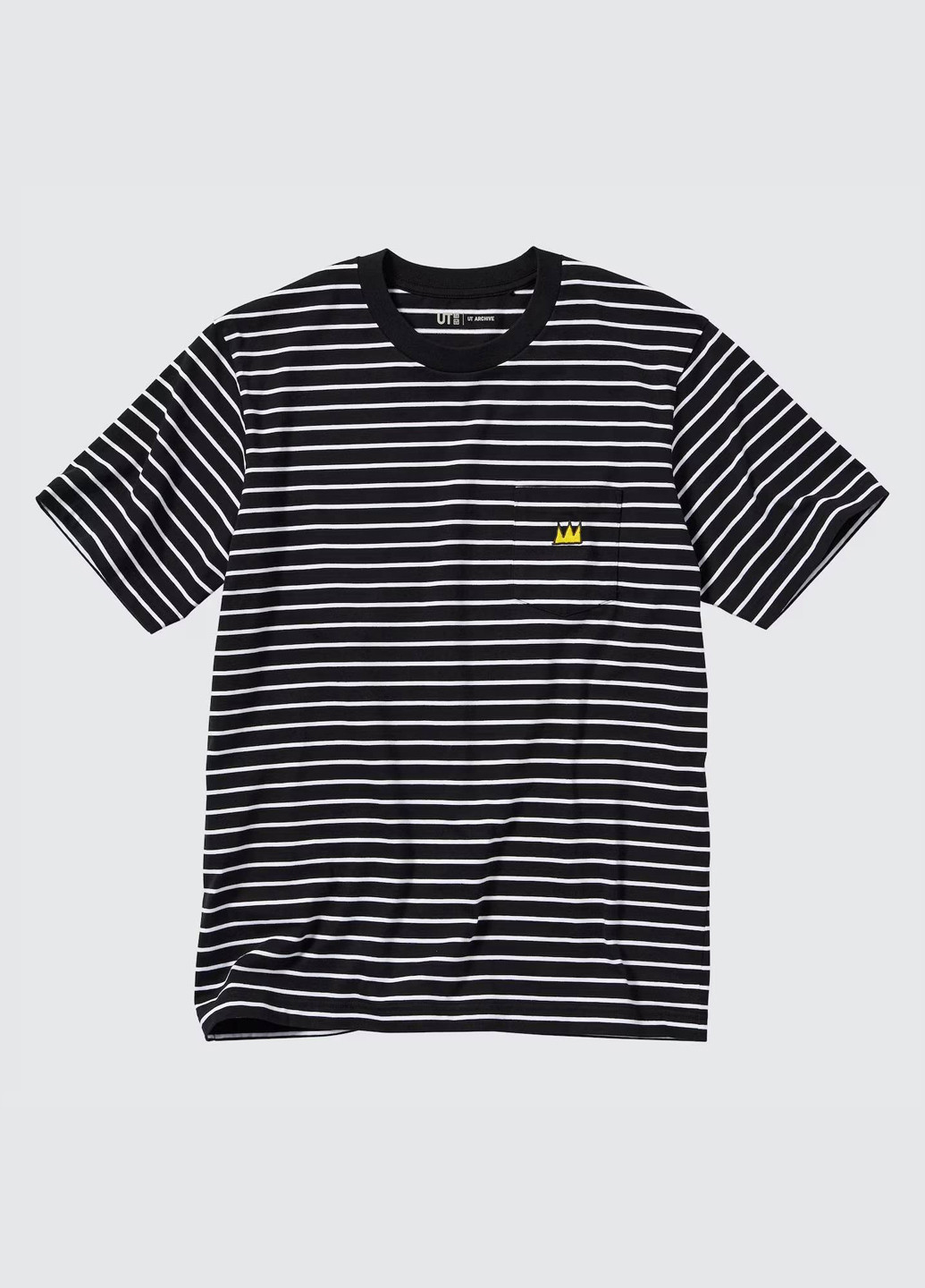 Чорна футболка Uniqlo