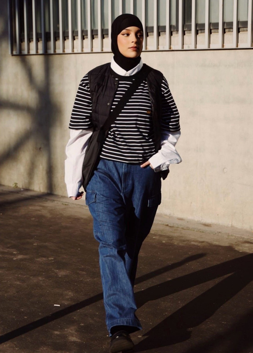 Чорна футболка Uniqlo